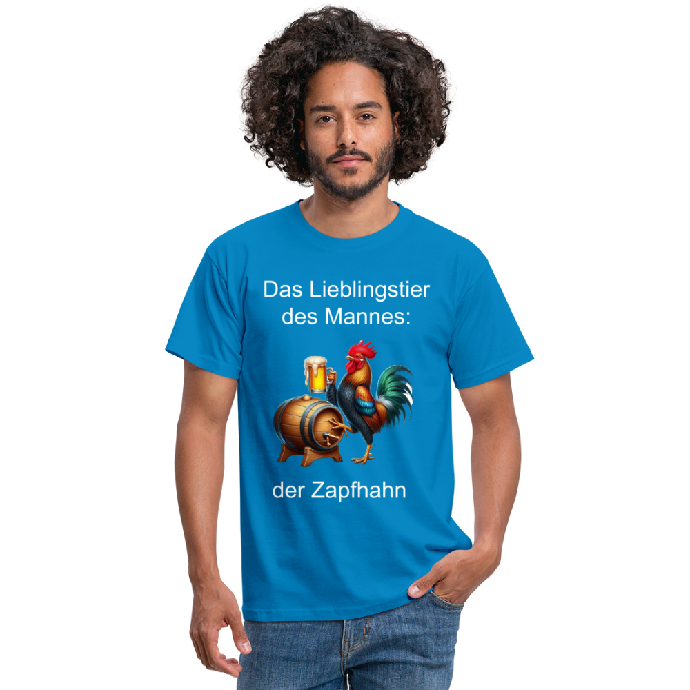 Zapfhahn T-Shirt - Royalblau