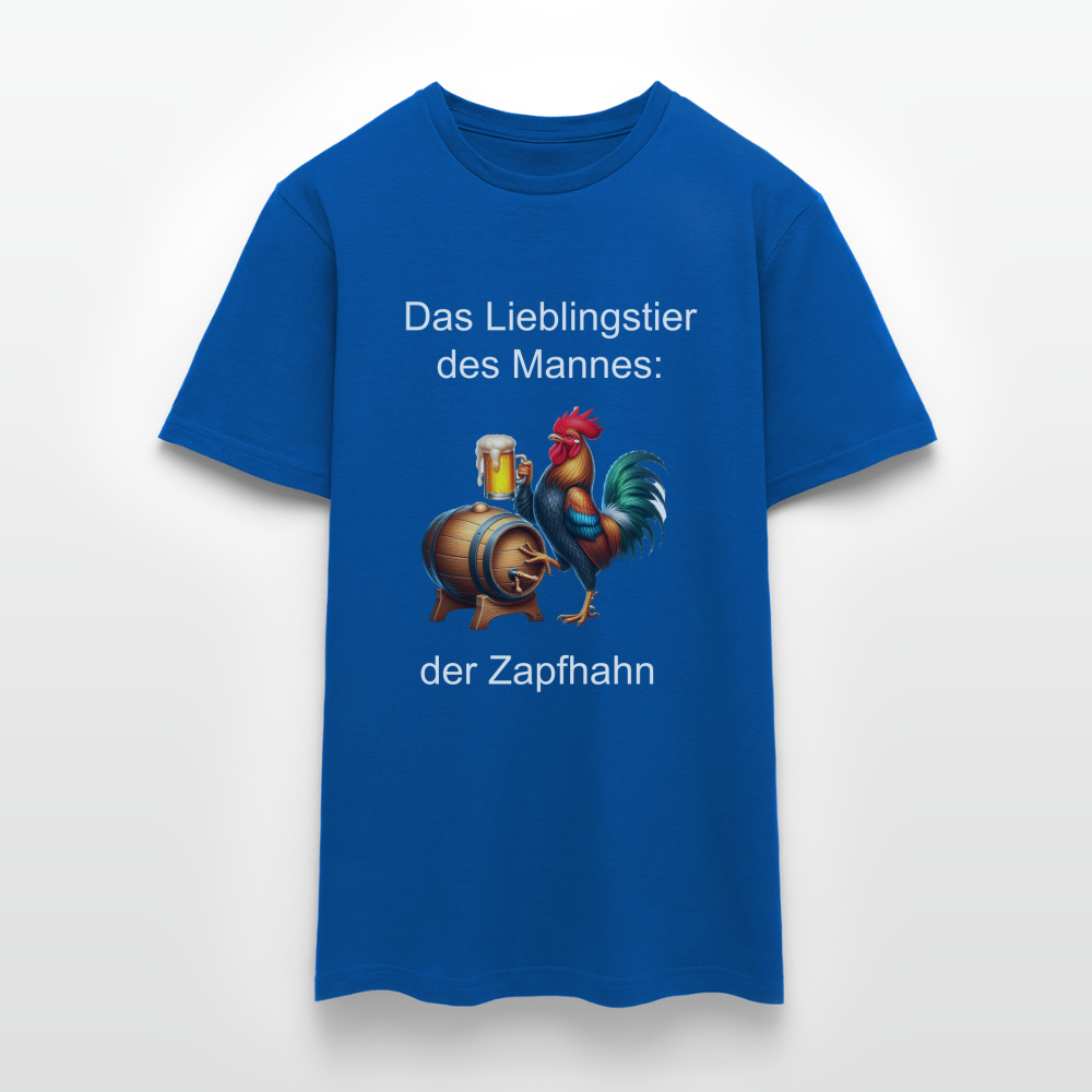 Zapfhahn T-Shirt - Royalblau