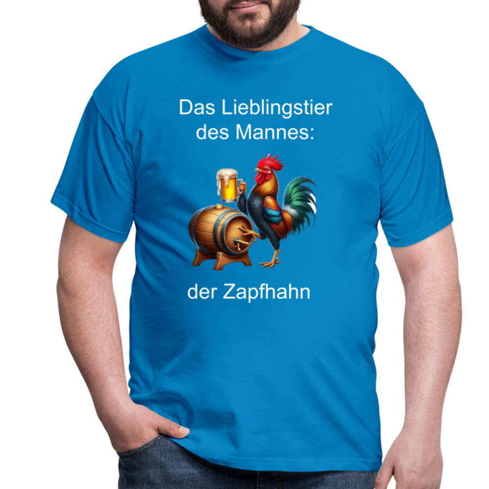 Zapfhahn T-Shirt - Royalblau