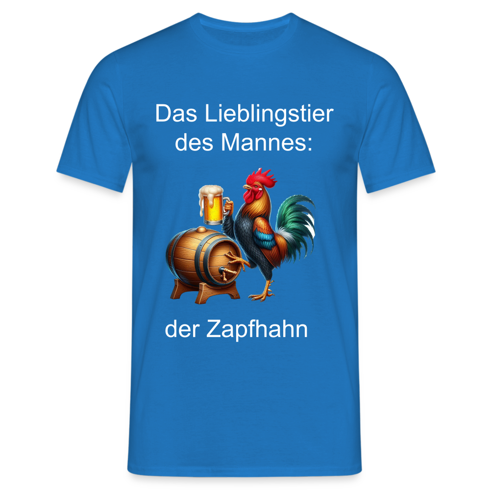 Zapfhahn T-Shirt - Royalblau
