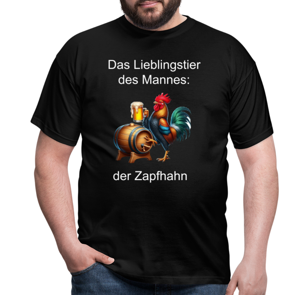Zapfhahn T-Shirt - Schwarz