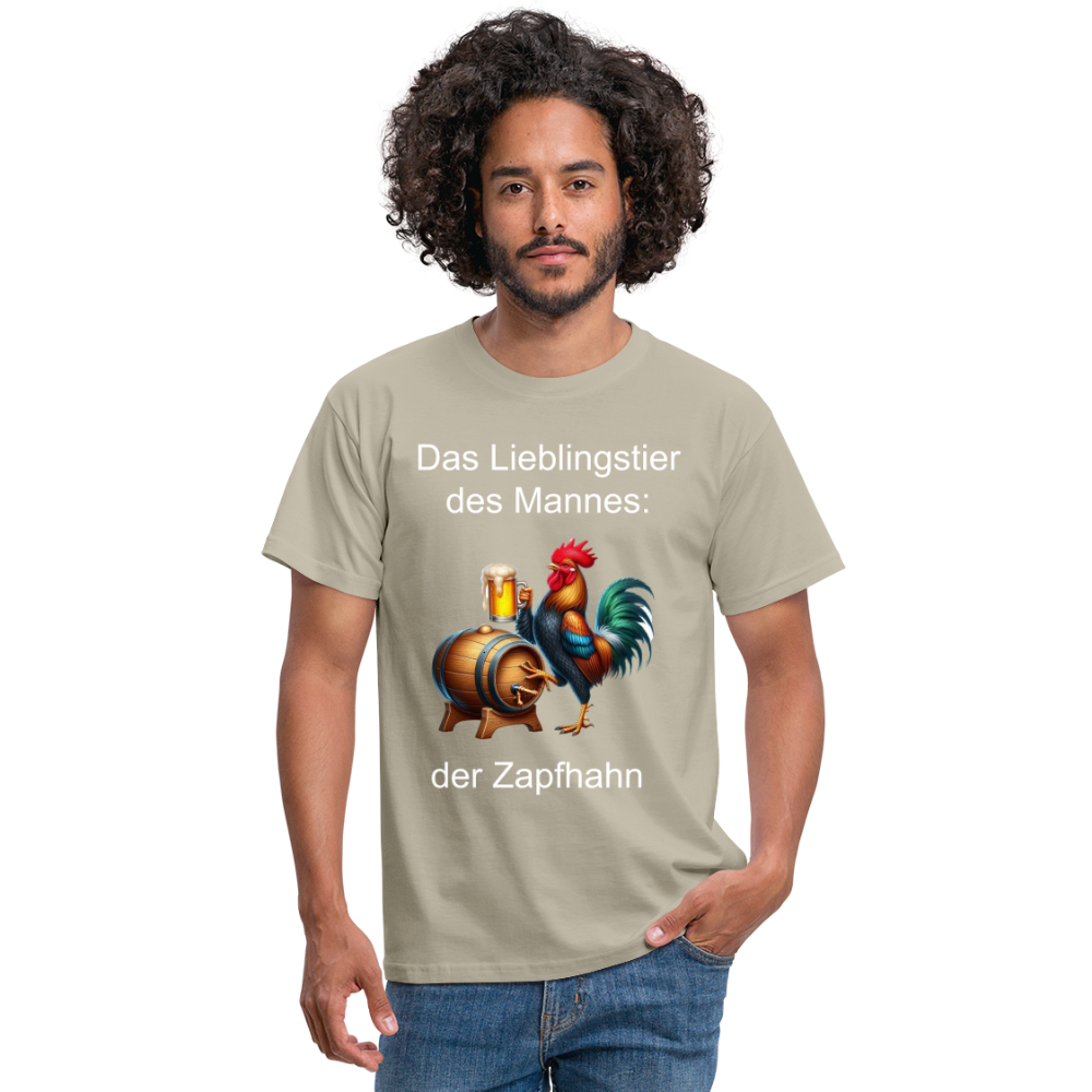 Zapfhahn T-Shirt - Sandbeige