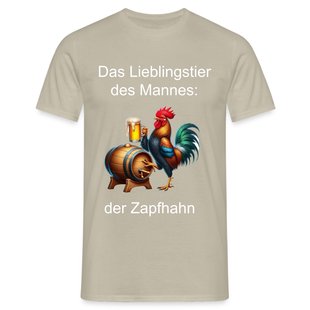 Zapfhahn T-Shirt - Sandbeige