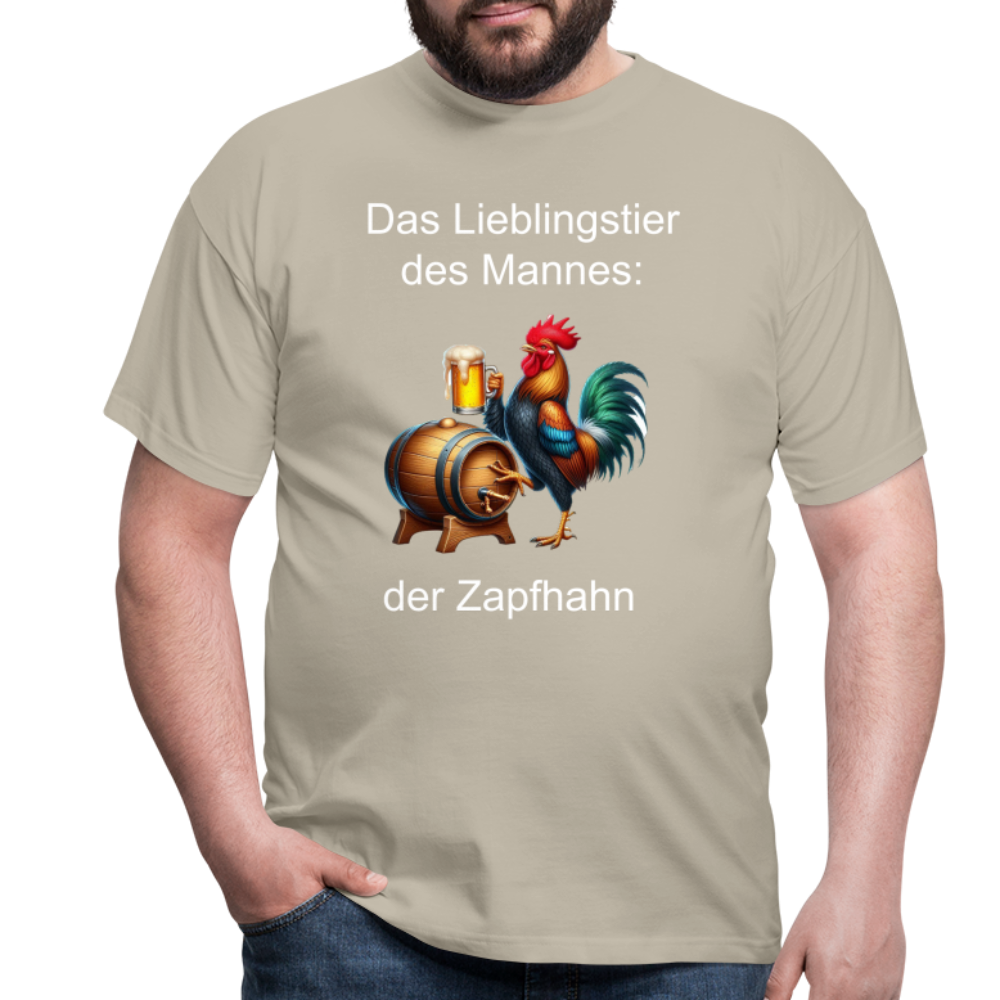 Zapfhahn T-Shirt - Sandbeige