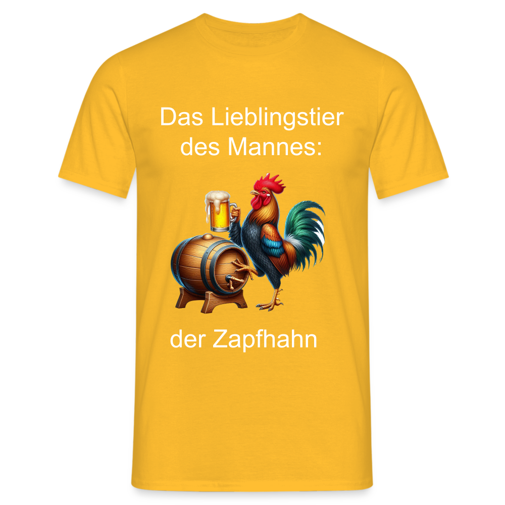 Zapfhahn T-Shirt - Gelb