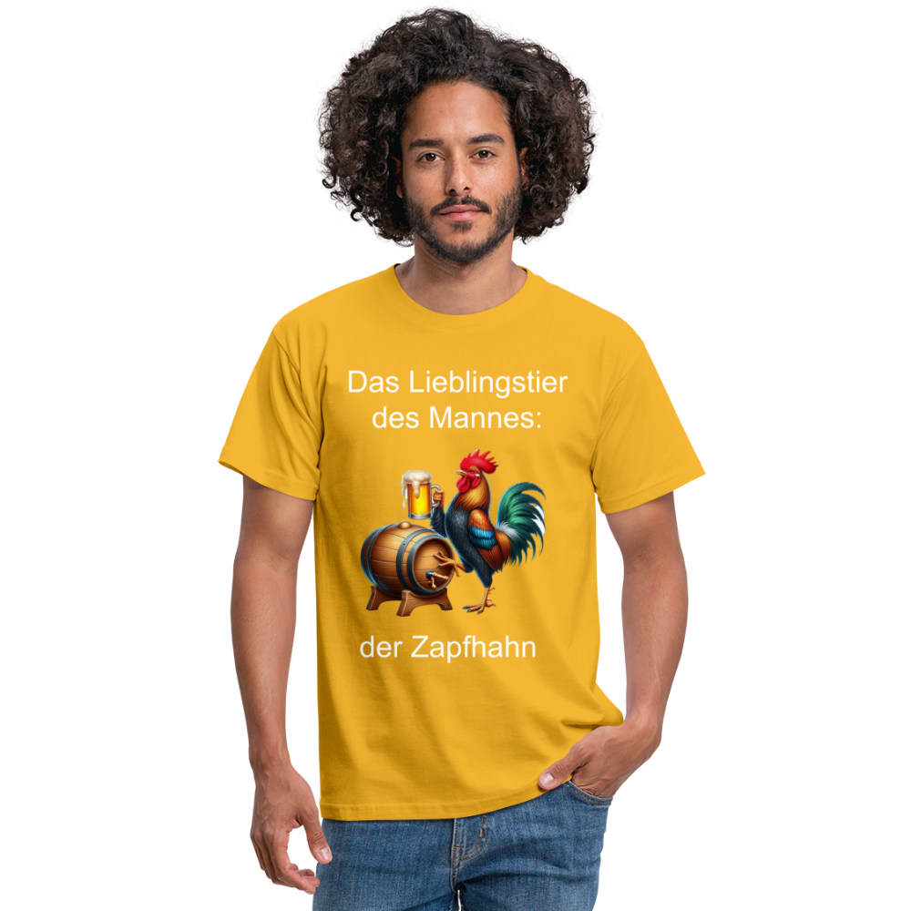 Zapfhahn T-Shirt - Gelb