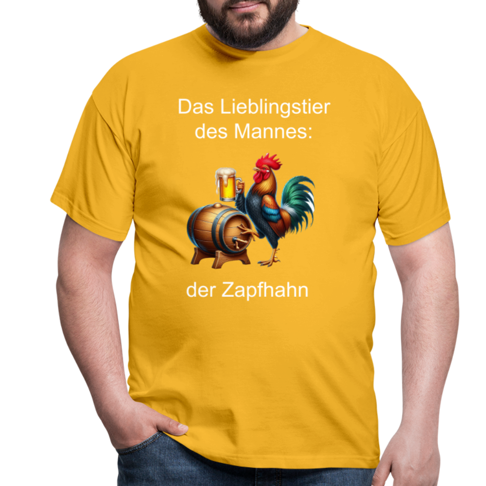 Zapfhahn T-Shirt - Gelb