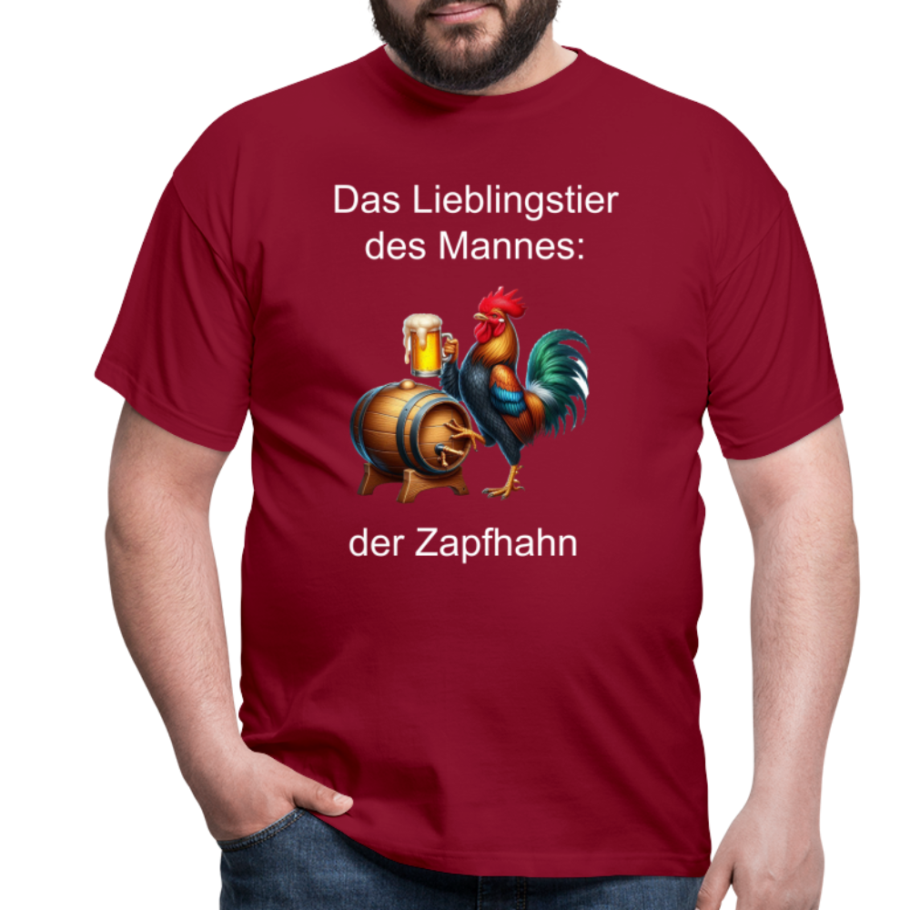 Zapfhahn T-Shirt - Ziegelrot