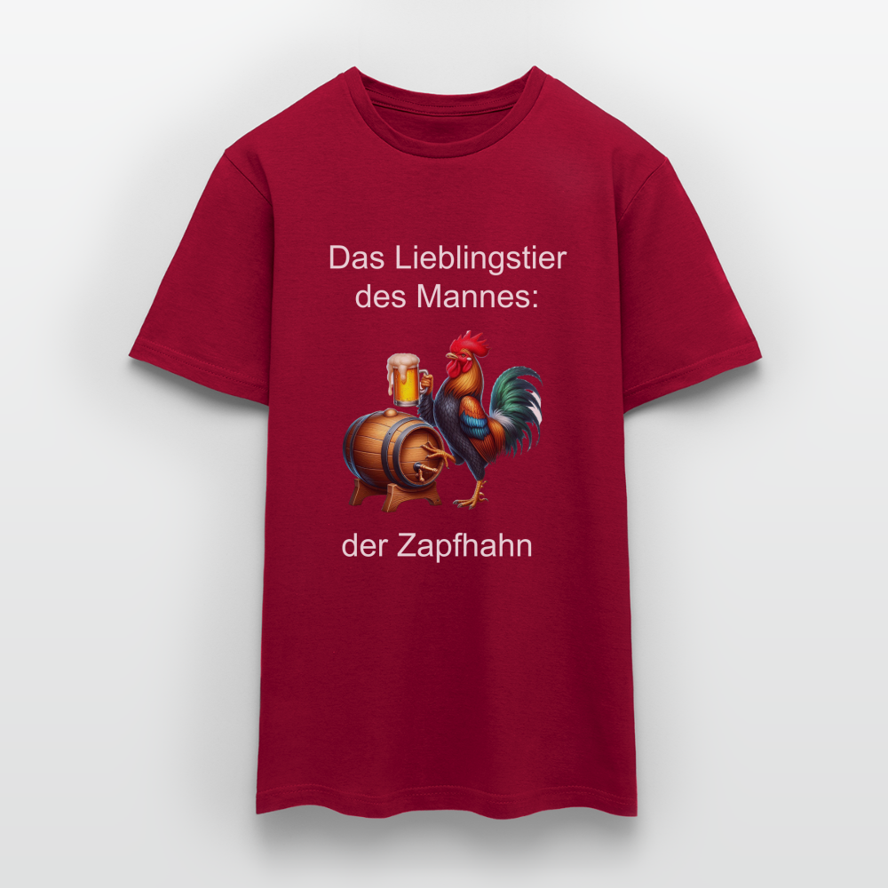 Zapfhahn T-Shirt - Ziegelrot