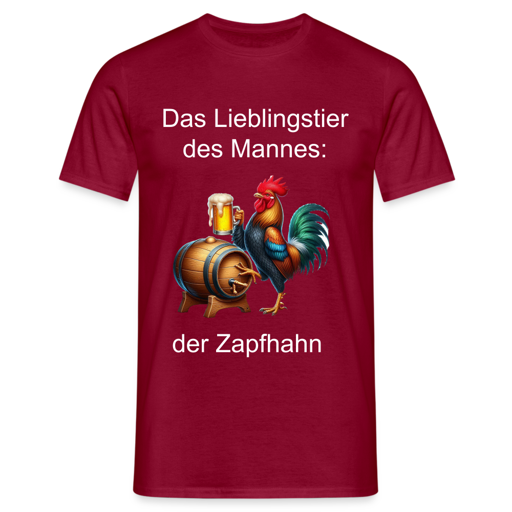 Zapfhahn T-Shirt - Ziegelrot