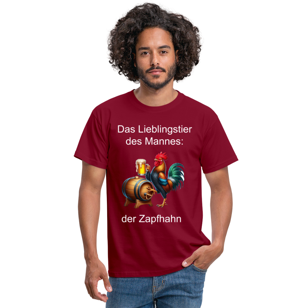 Zapfhahn T-Shirt - Ziegelrot