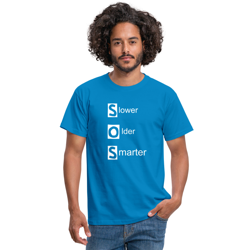SOS T-Shirt - Royalblau