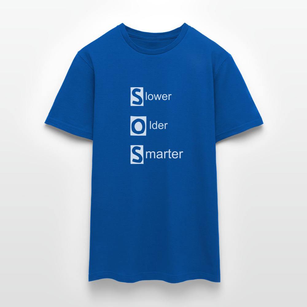 SOS T-Shirt - Royalblau