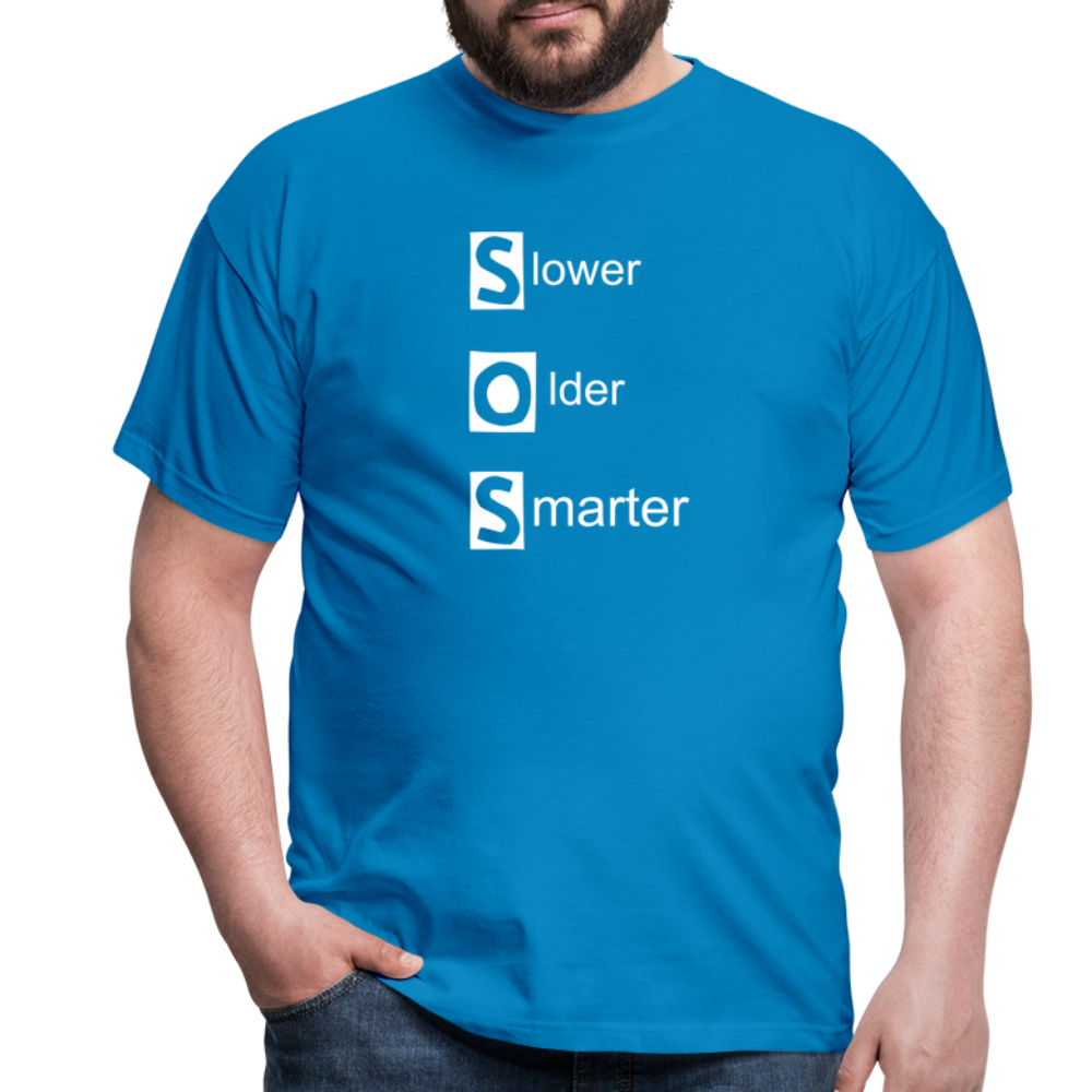 SOS T-Shirt - Royalblau