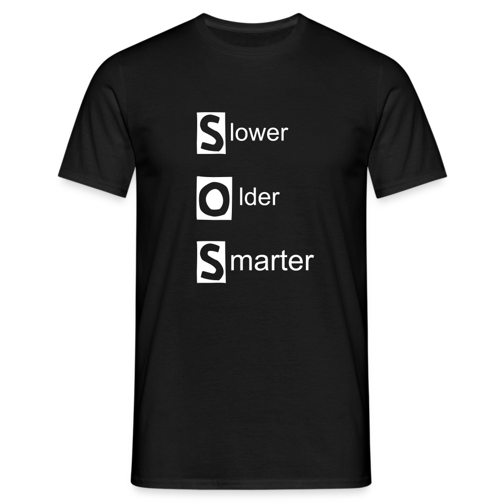 SOS T-Shirt - Schwarz