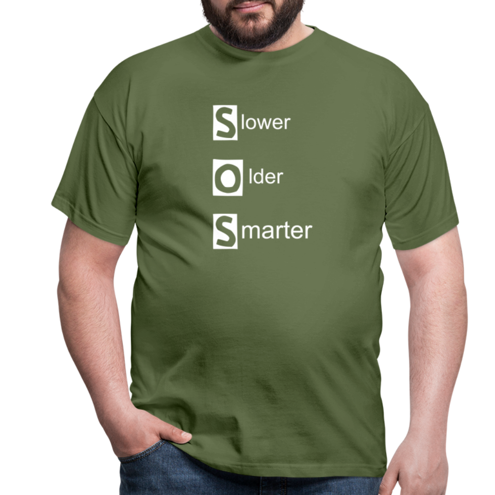 SOS T-Shirt - Militärgrün