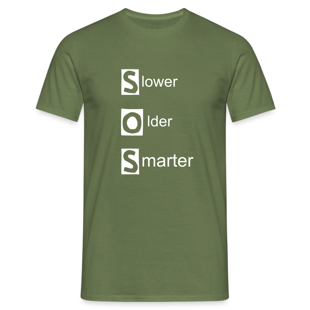 SOS T-Shirt - Militärgrün