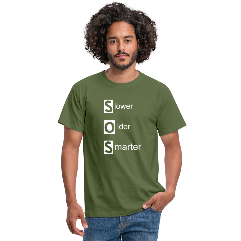 SOS T-Shirt - Militärgrün