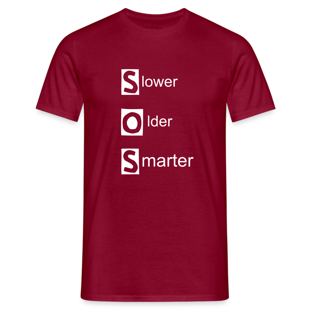 SOS T-Shirt - Ziegelrot