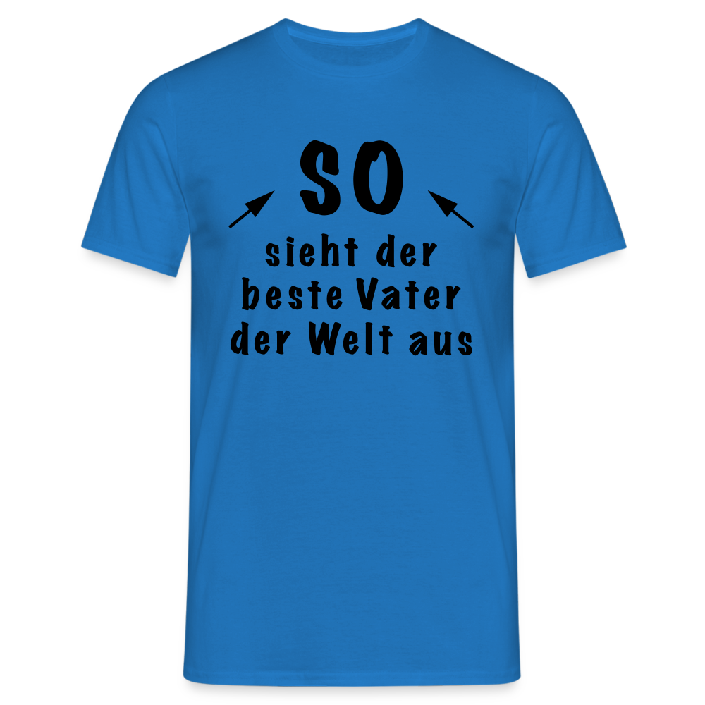 Vatertag T-Shirt - Royalblau