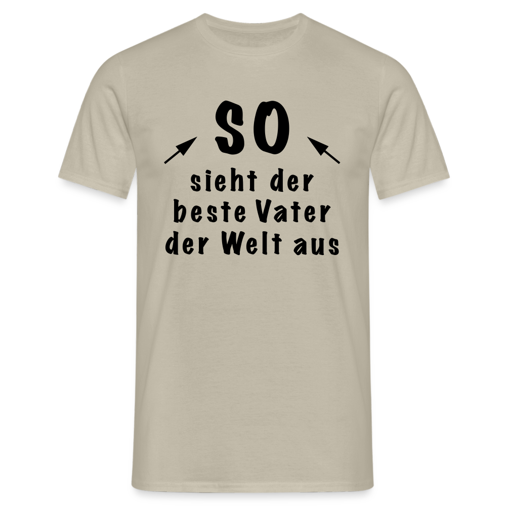 Vatertag T-Shirt - Sandbeige