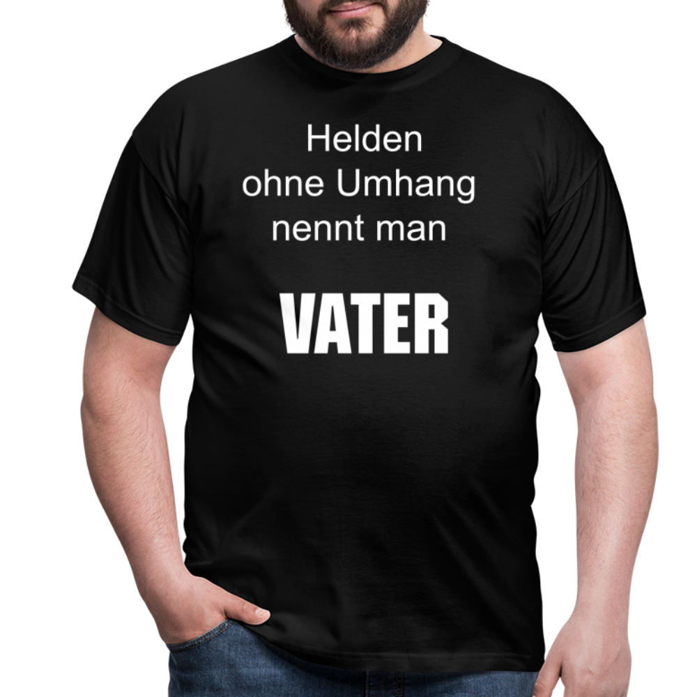 Vatertag T-Shirt - Schwarz
