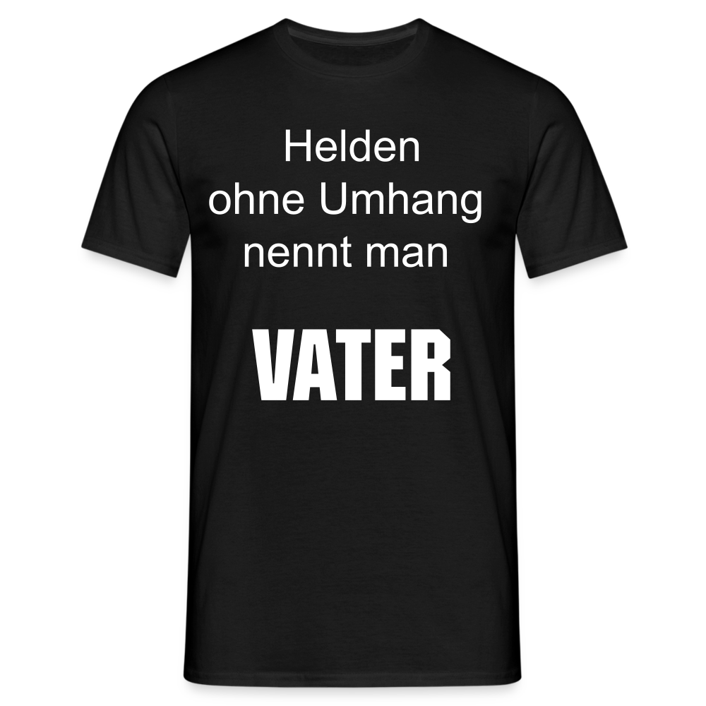 Vatertag T-Shirt - Schwarz