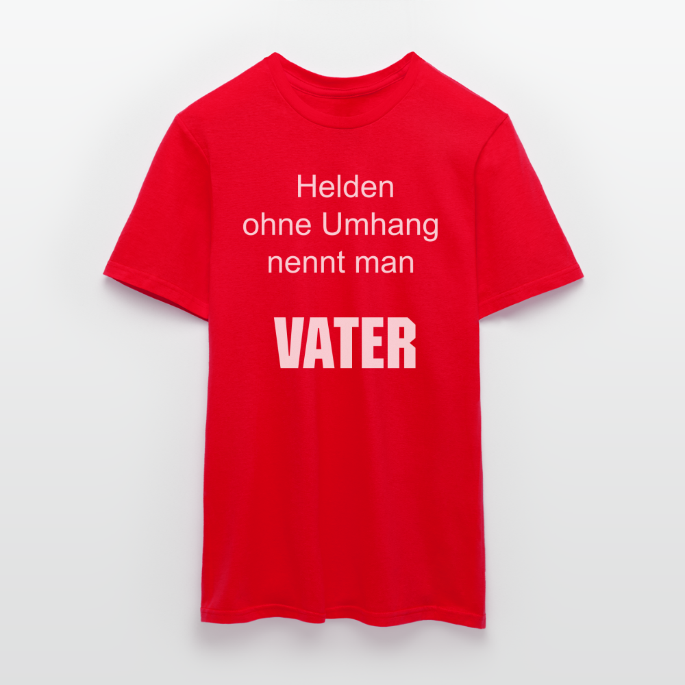 Vatertag T-Shirt - Rot
