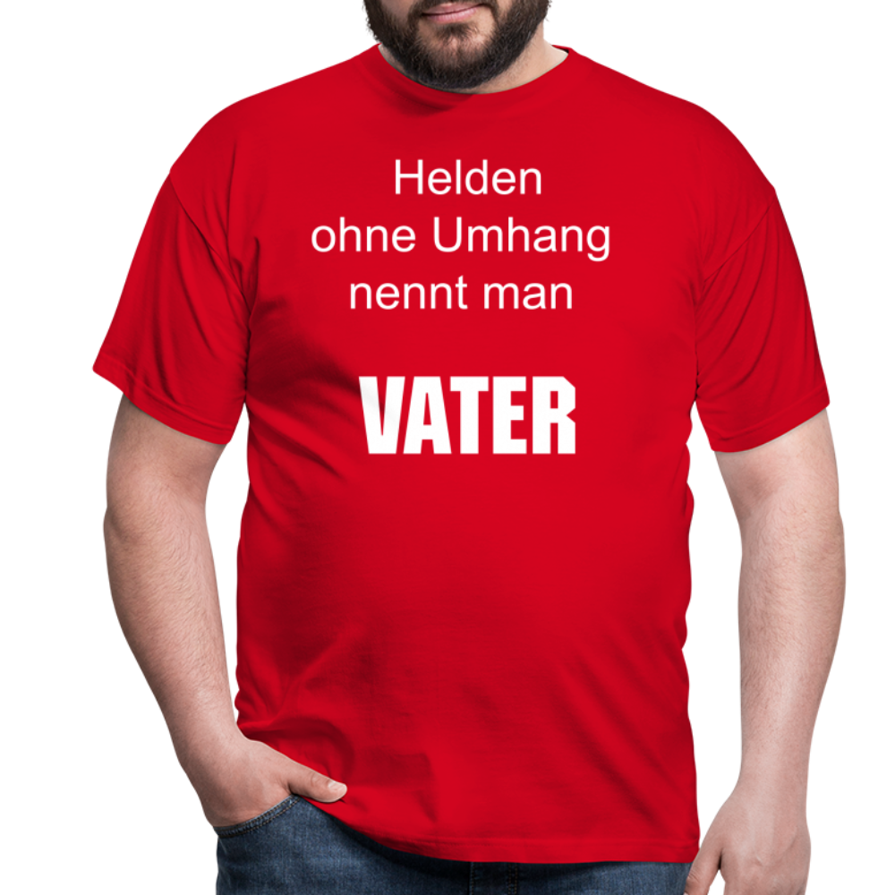 Vatertag T-Shirt - Rot