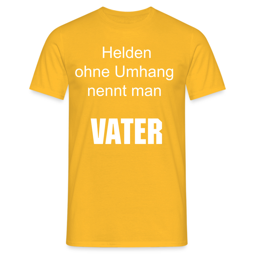 Vatertag T-Shirt - Gelb