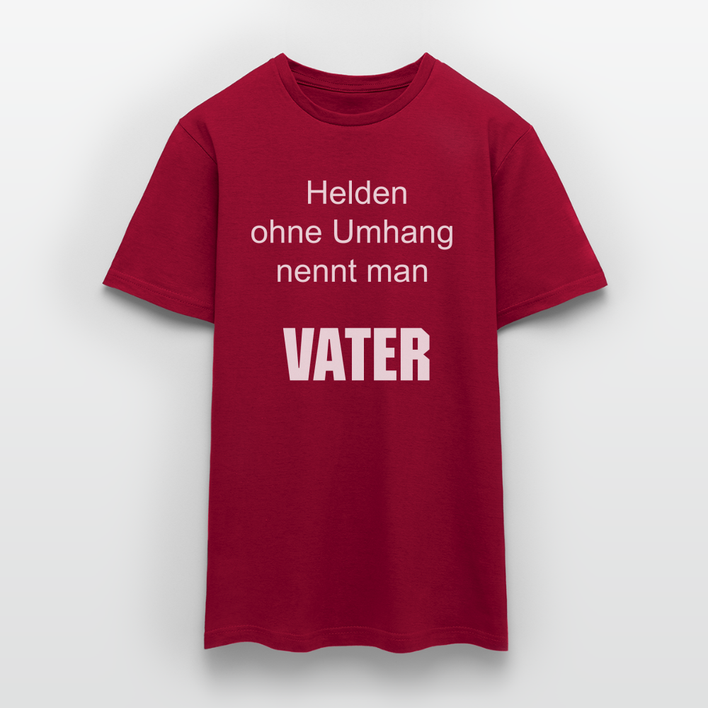Vatertag T-Shirt - Ziegelrot