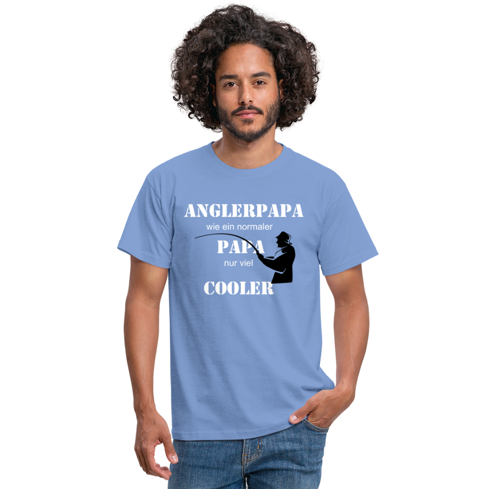 Anglerpapa T-Shirt - carolina blue