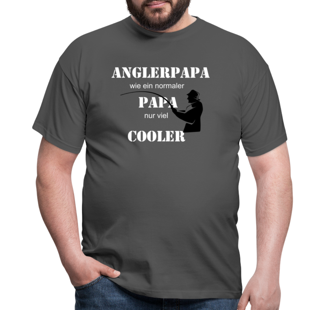 Anglerpapa T-Shirt - Anthrazit