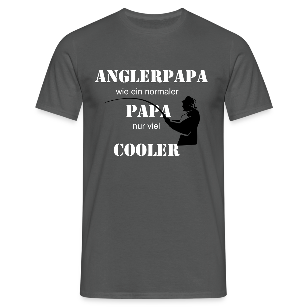 Anglerpapa T-Shirt - Anthrazit
