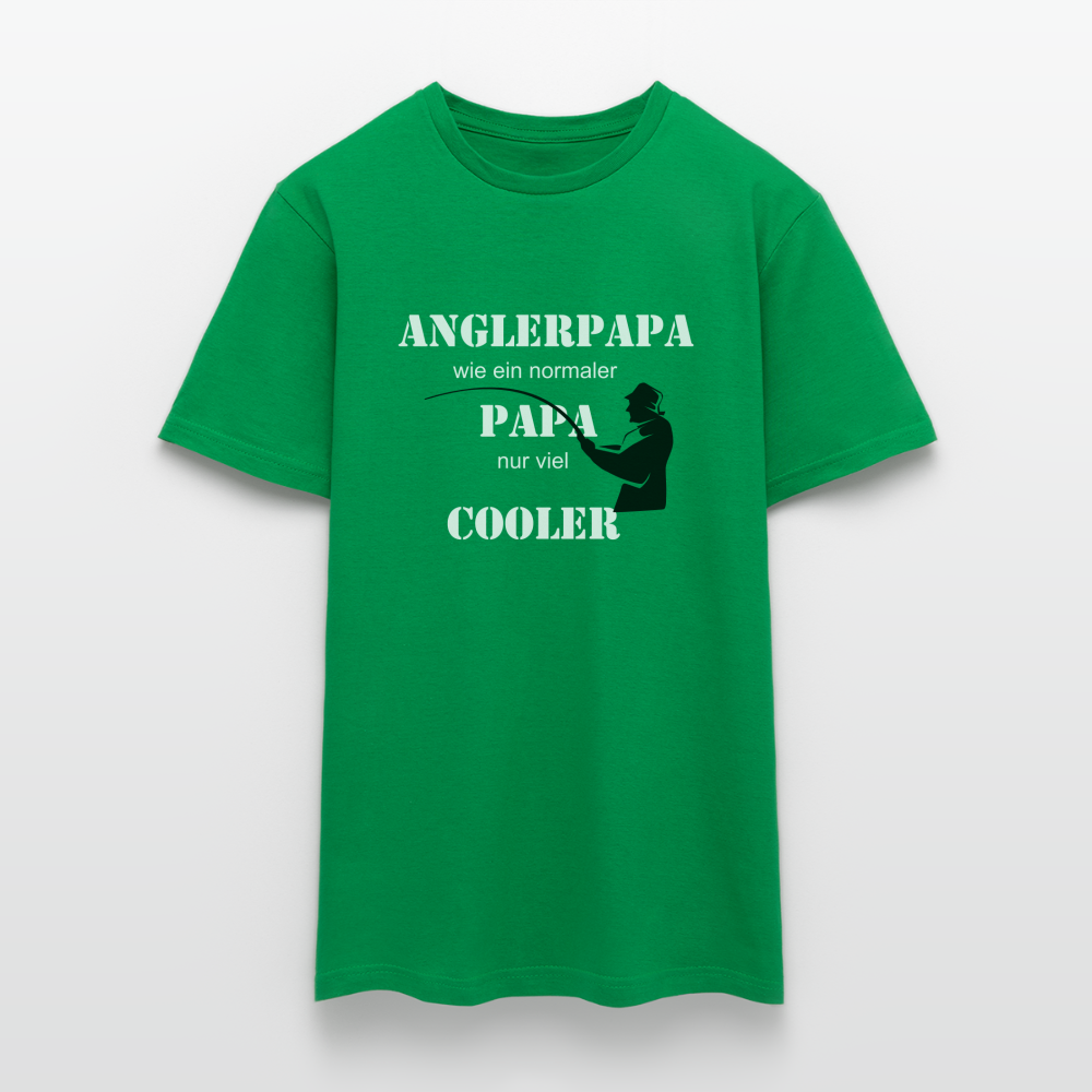 Anglerpapa T-Shirt - Kelly Green