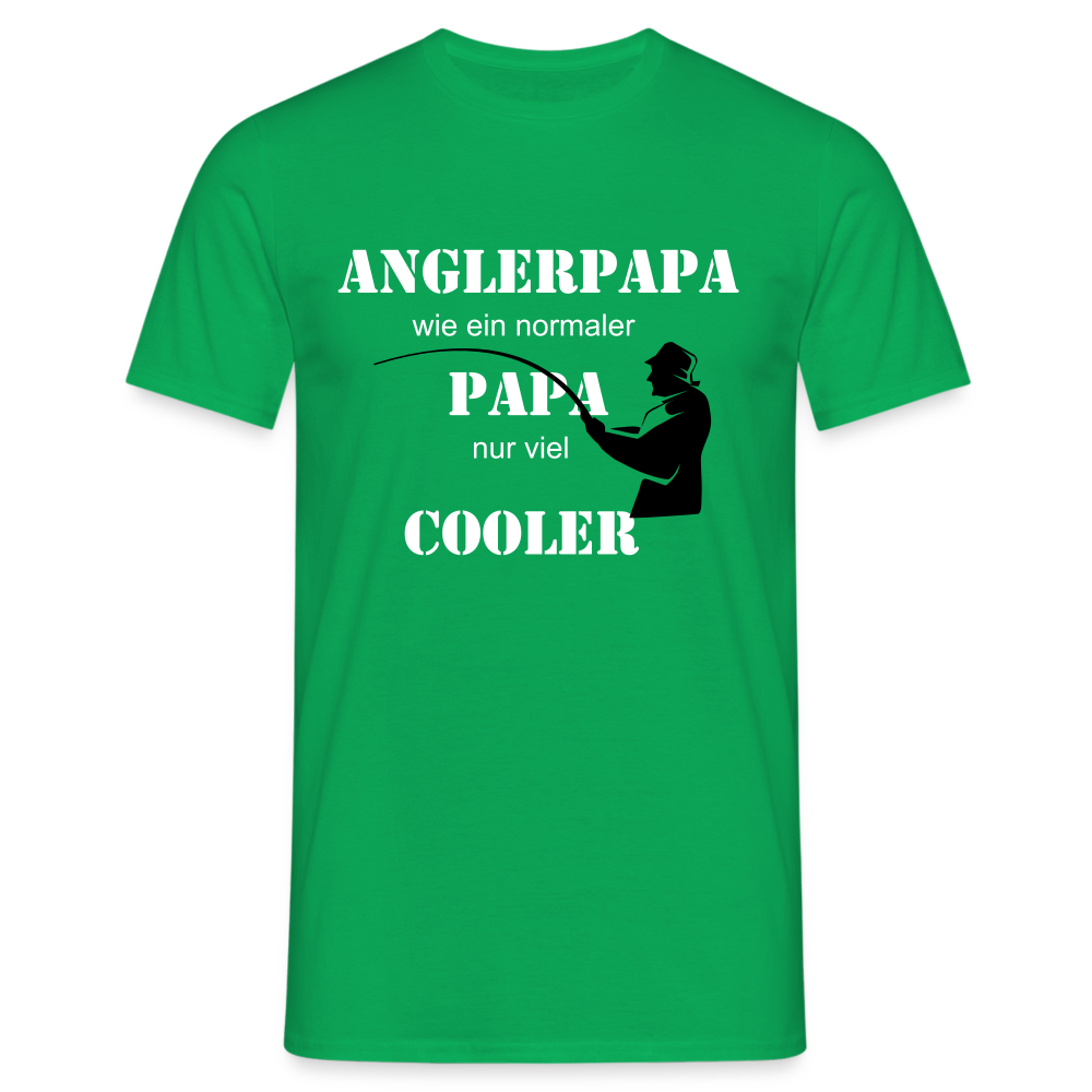Anglerpapa T-Shirt - Kelly Green