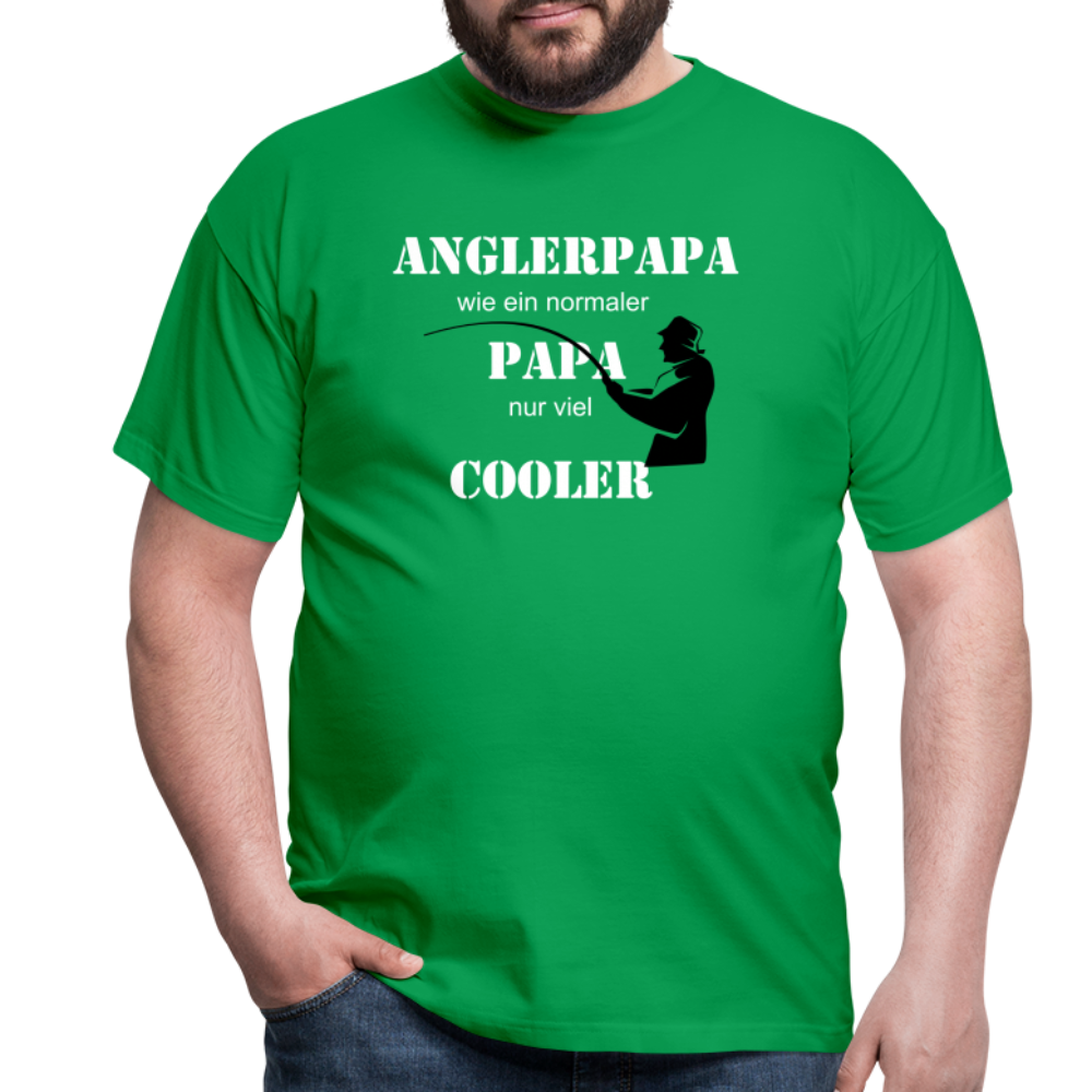 Anglerpapa T-Shirt - Kelly Green