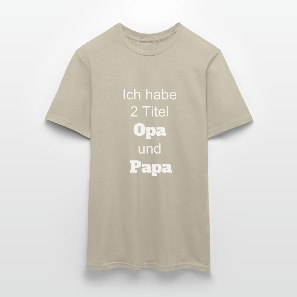 Opa Papa T-Shirt - Sandbeige