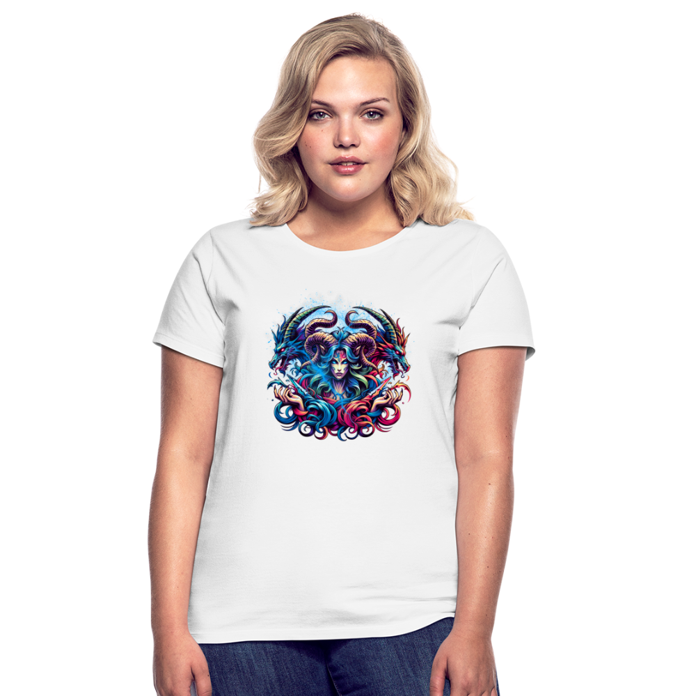 Zodiac Frauen T-Shirt - Weiß