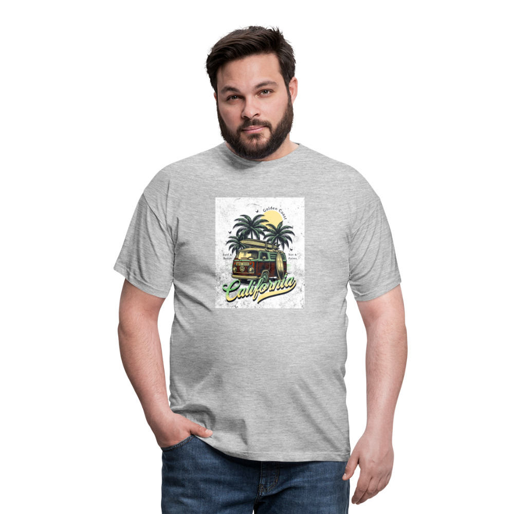 california T-Shirt - Grau meliert