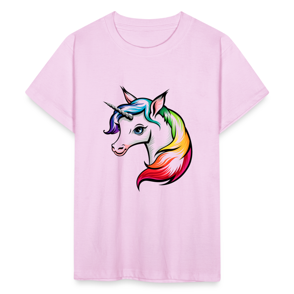 Teenager T-Shirt Einhorn - Hellrosa