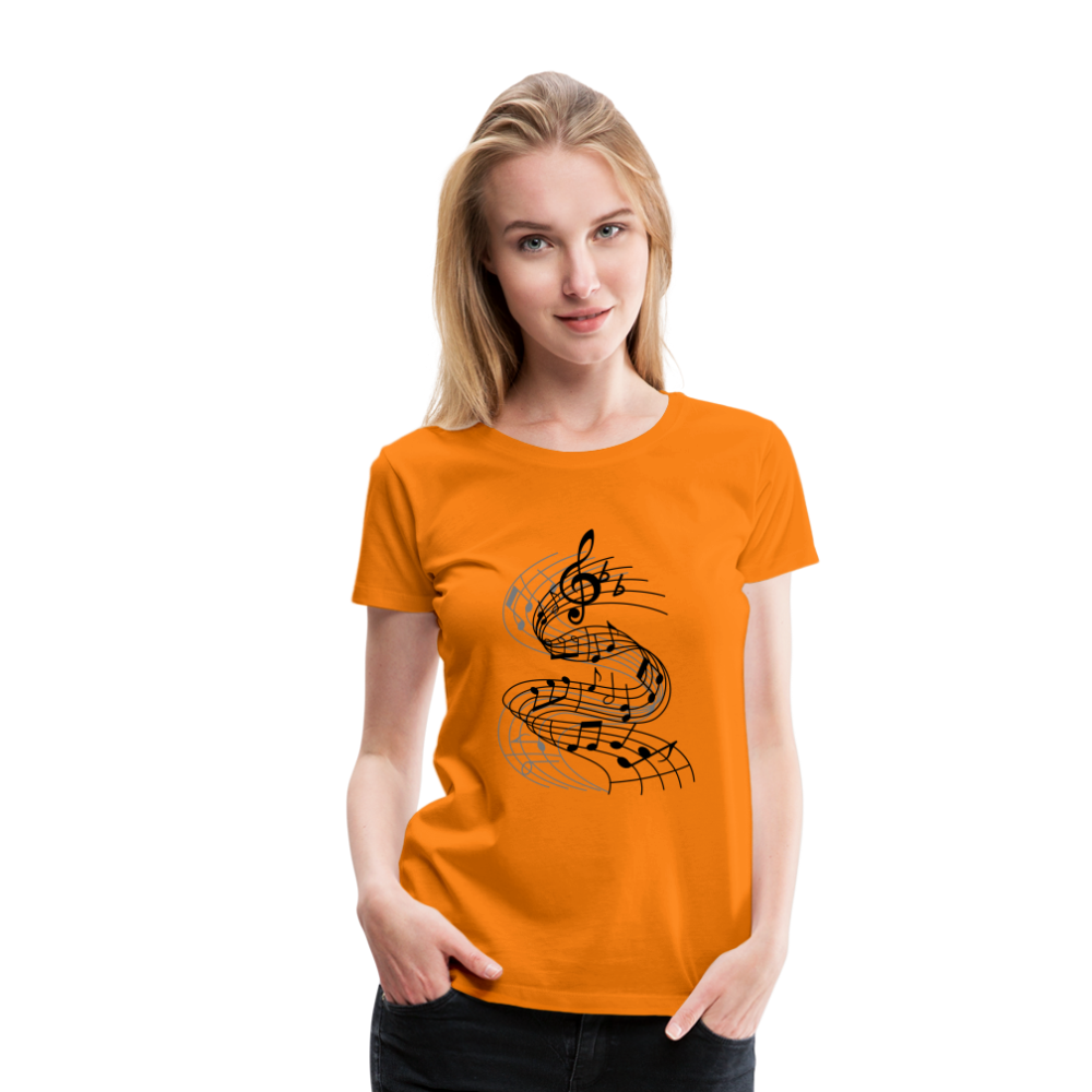 Frauen Premium T-Shirt - Orange