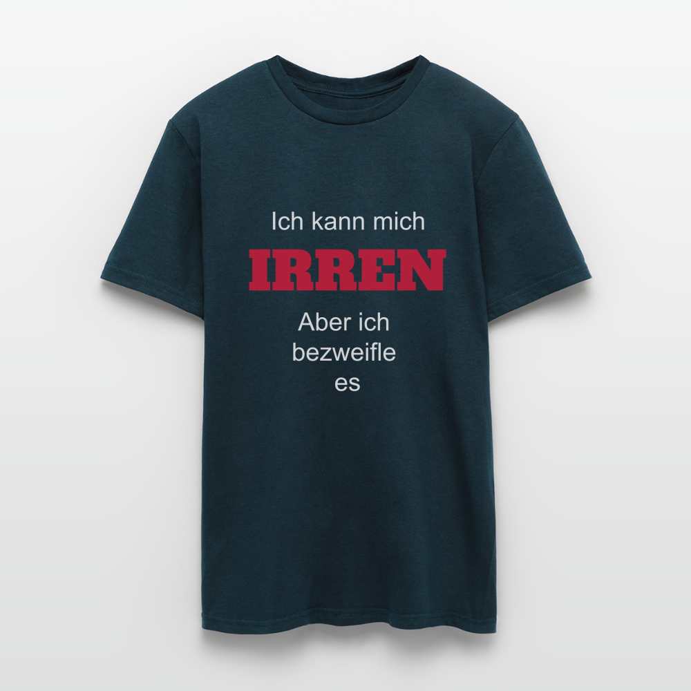 T-Shirt ich kann mich irren - Navy