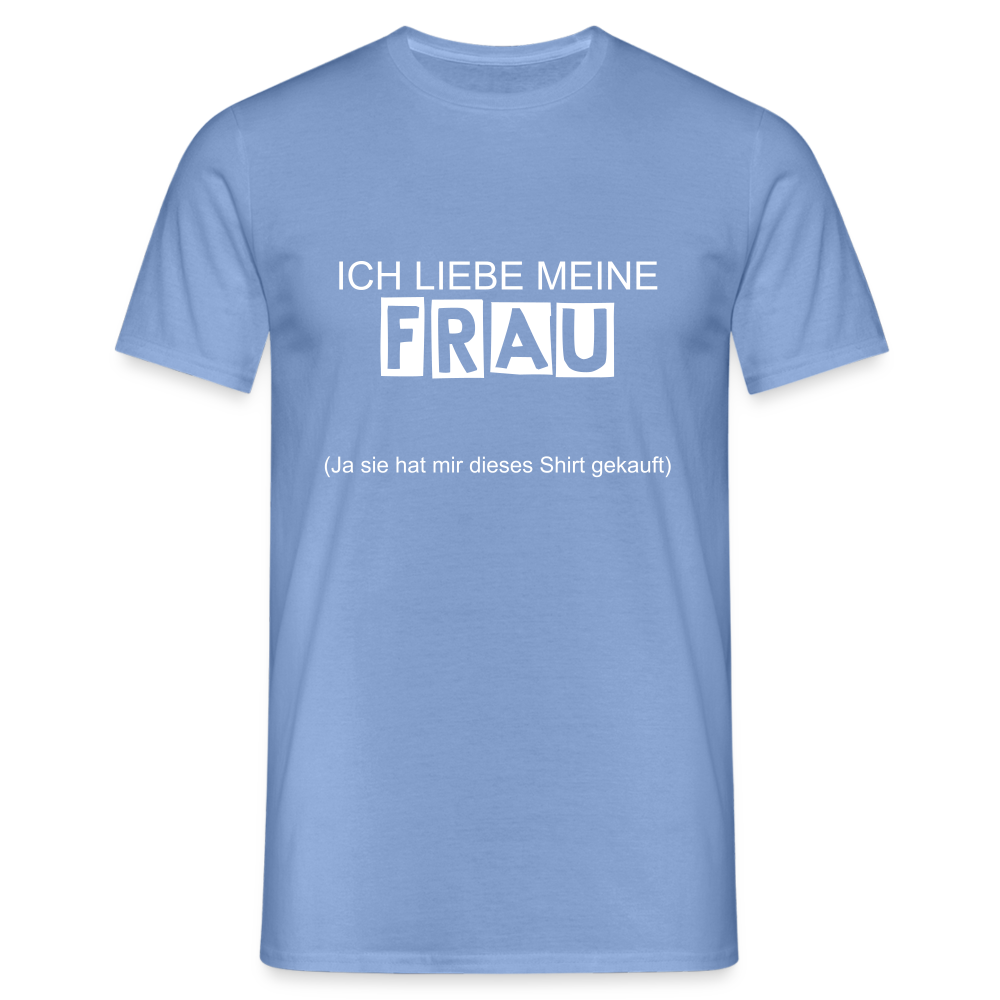 Männer T-Shirt - carolina blue