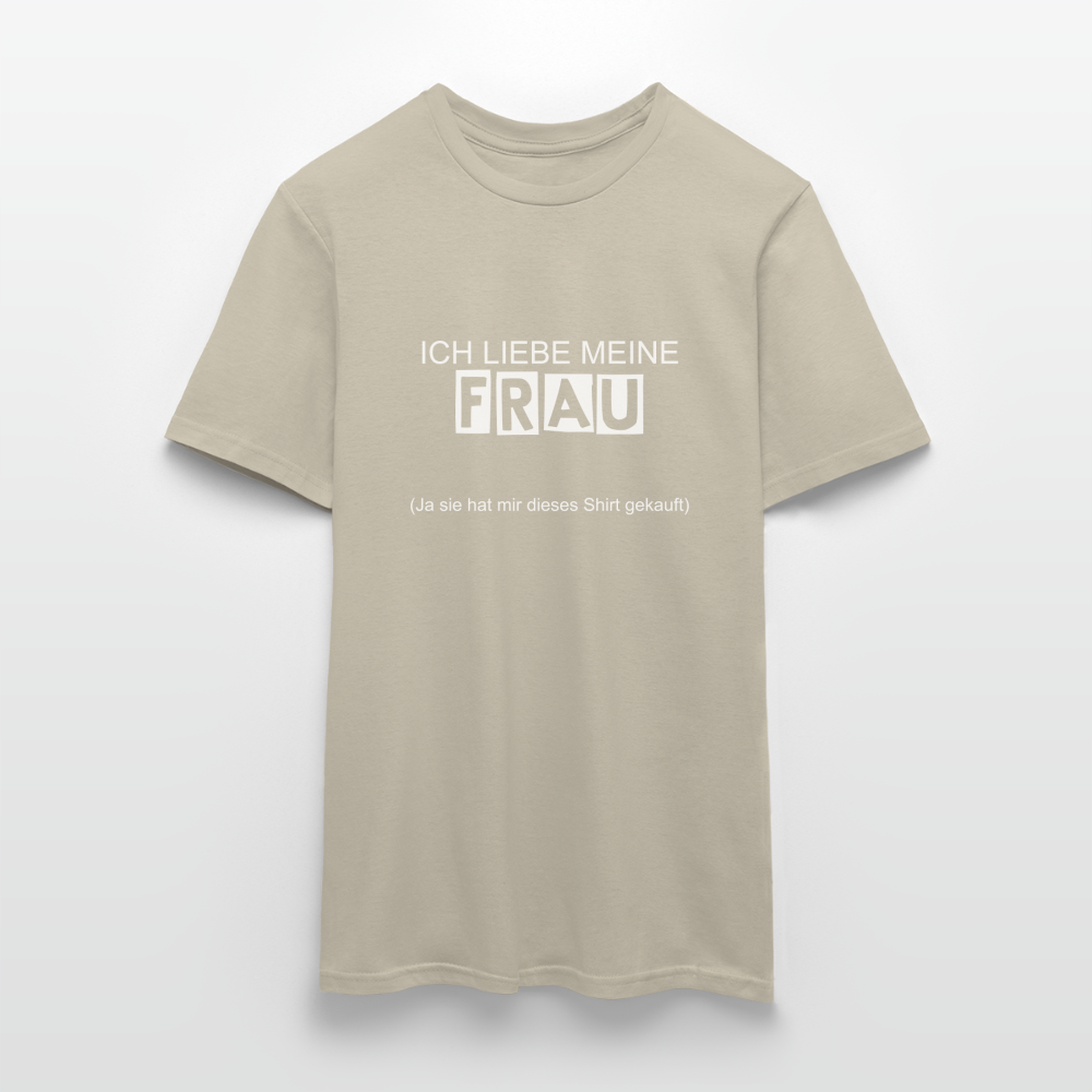 Männer T-Shirt - Sandbeige