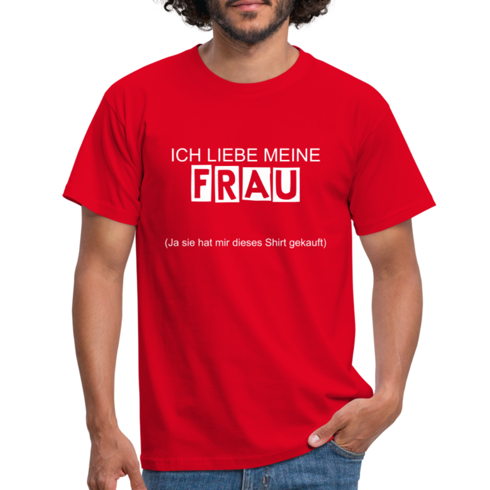 Männer T-Shirt - Rot