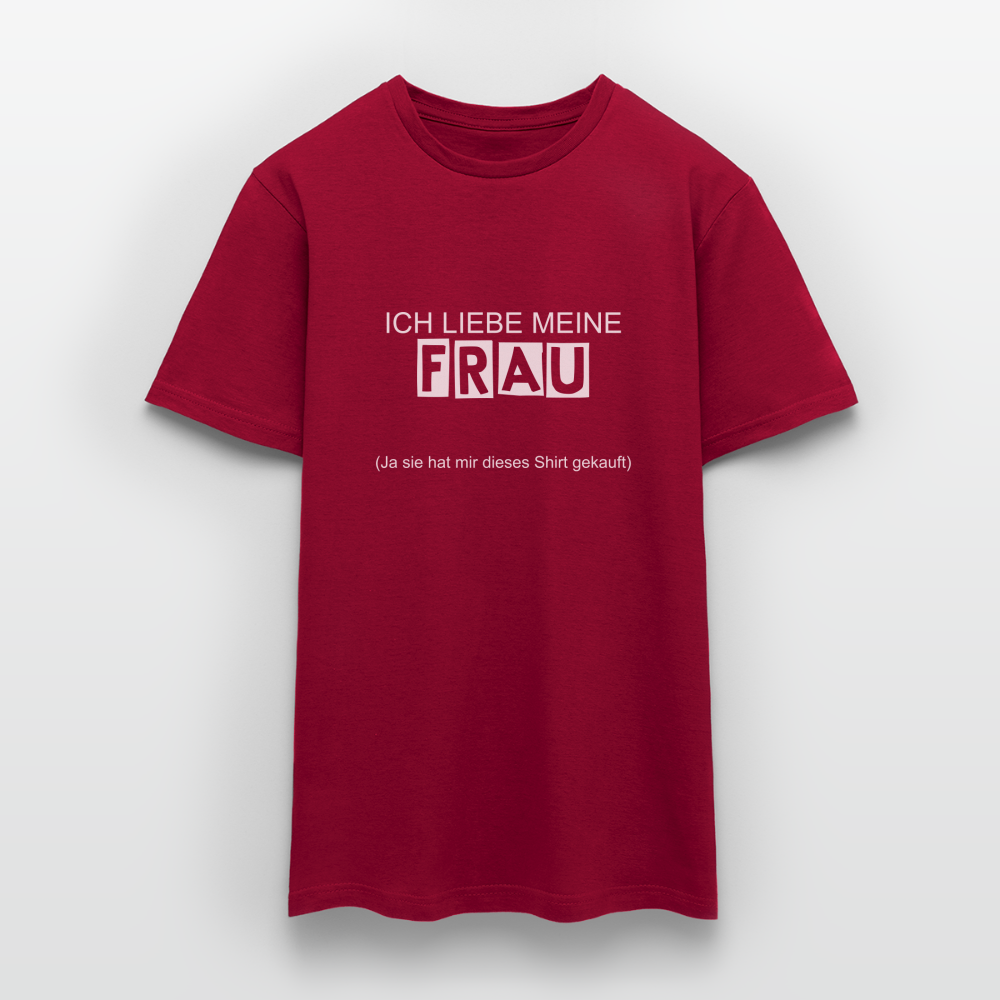 Männer T-Shirt - Ziegelrot