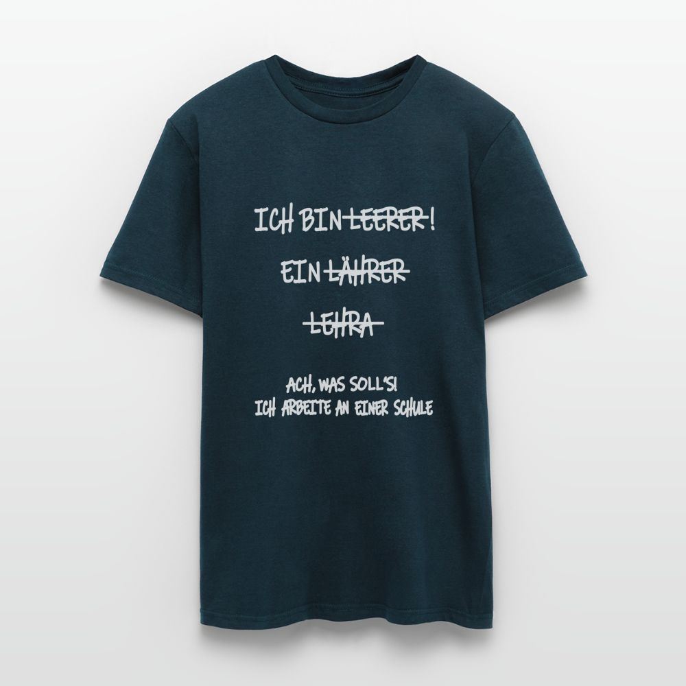 T-Shirt ich bin Lehrer - Navy