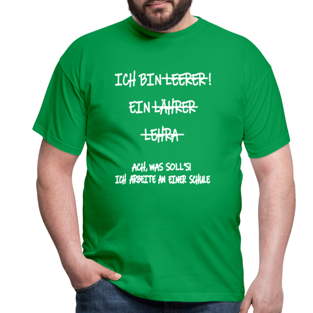 T-Shirt ich bin Lehrer - Kelly Green