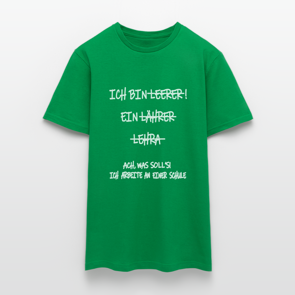 T-Shirt ich bin Lehrer - Kelly Green